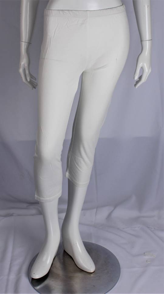 Bamboo cotton 3/4 pants cream Style: AL/BAM/13/CRM